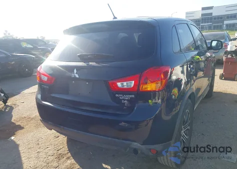 2016 Mitsubishi Outlander Sport 2.4 Es из США, поврежденный, VIN JA4AP3AW3GZ058513